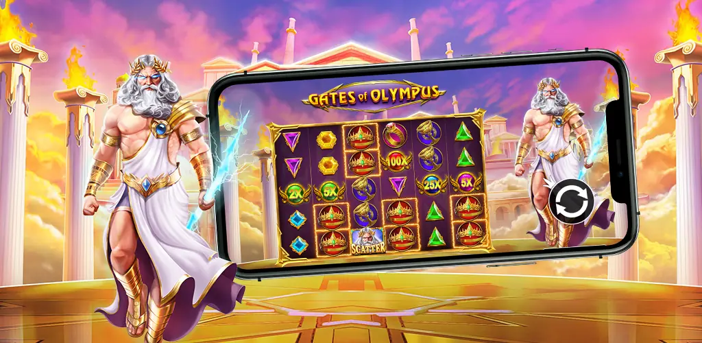 Gates of Olympus bei Rolling slots casino